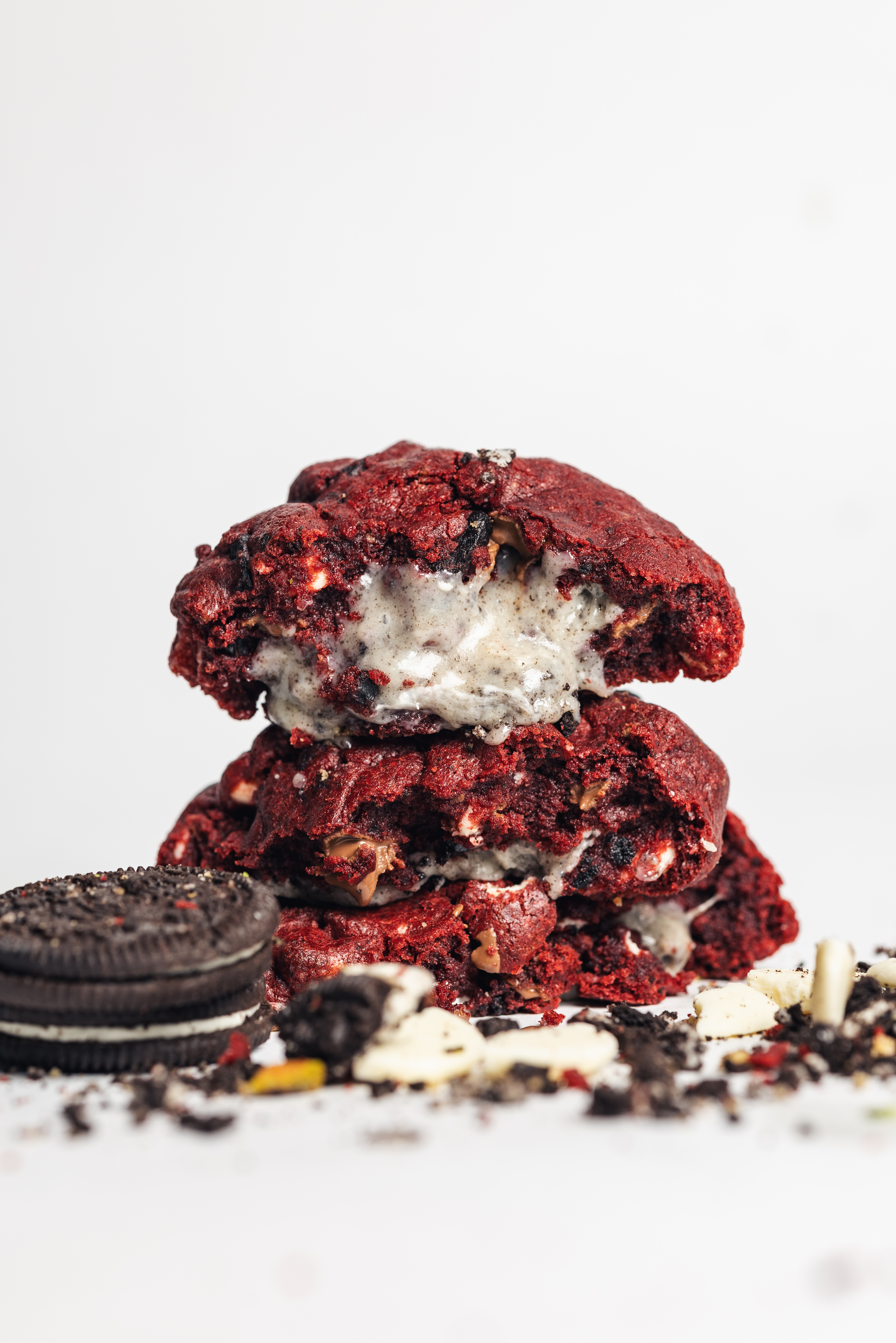 Red Velvet Cookies and Cream