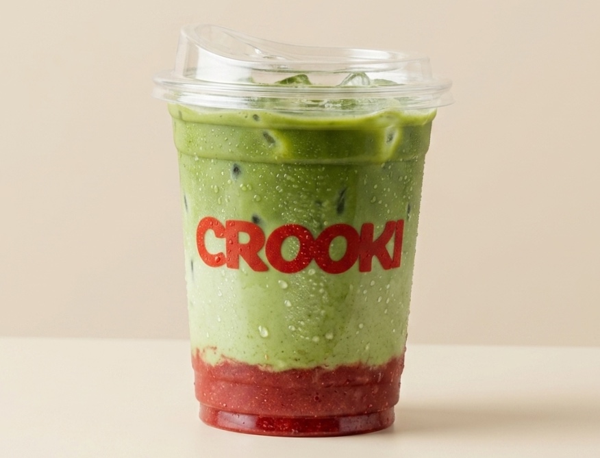 Strawberry matcha