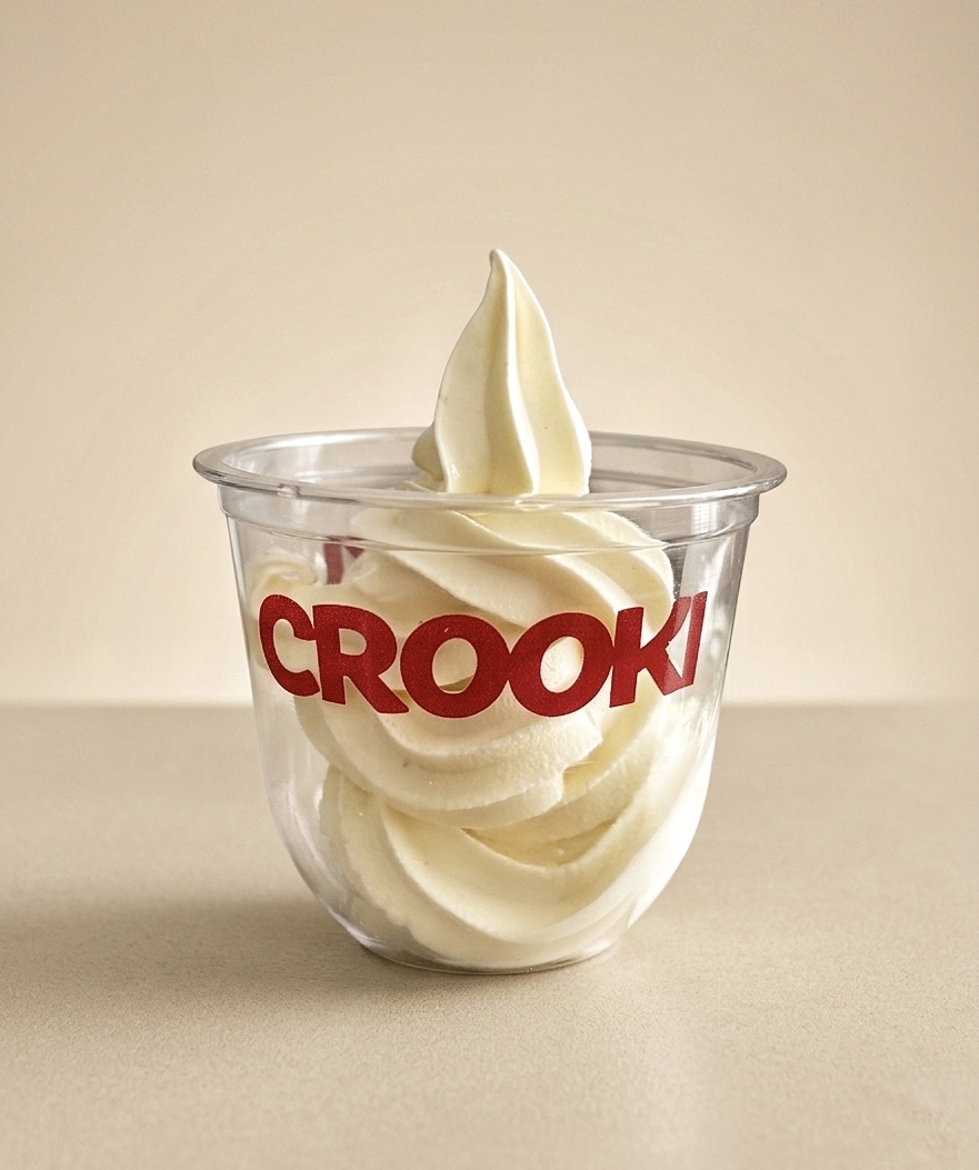 Vaso de helado mediano