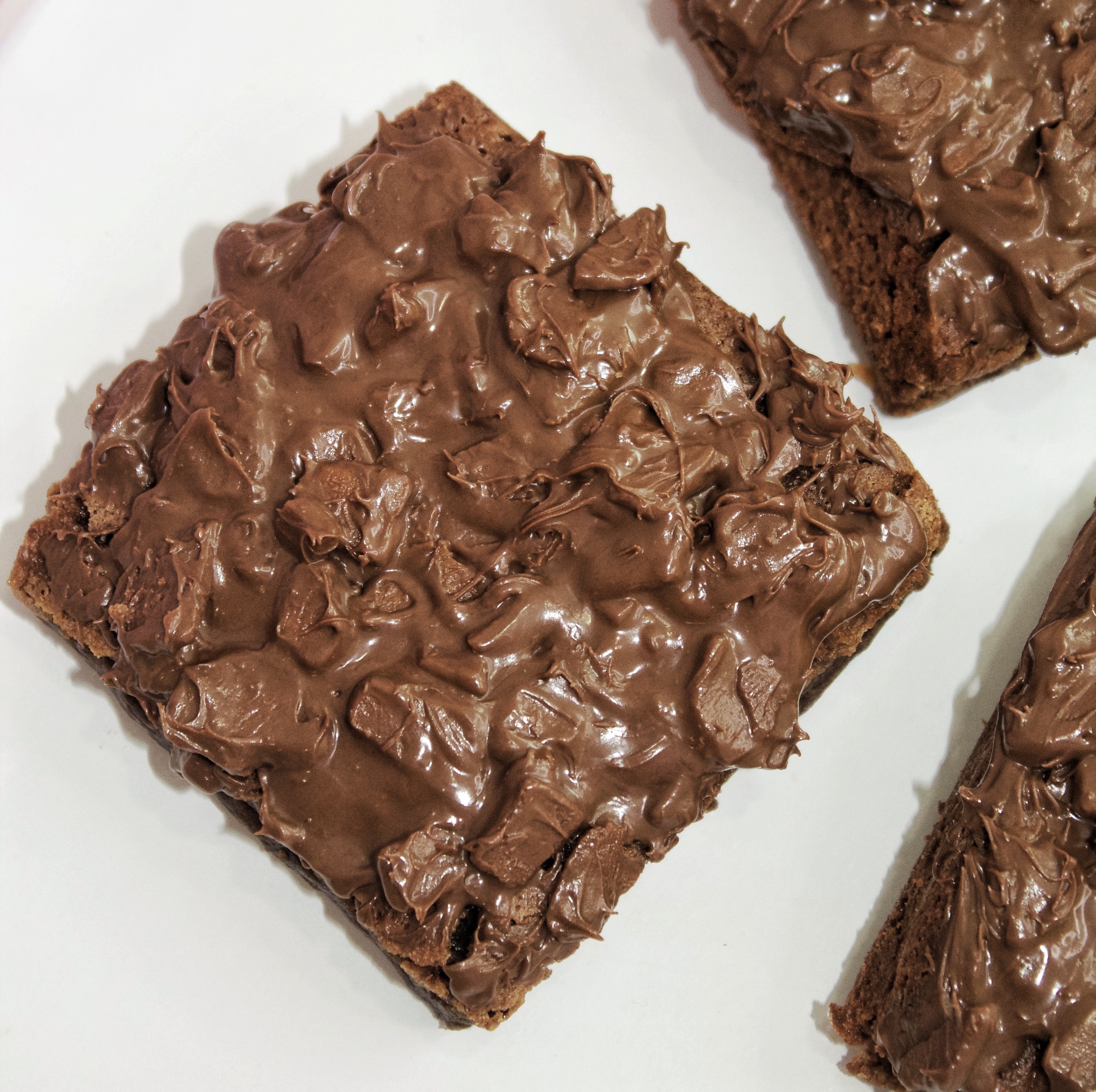 Crunchy brownie