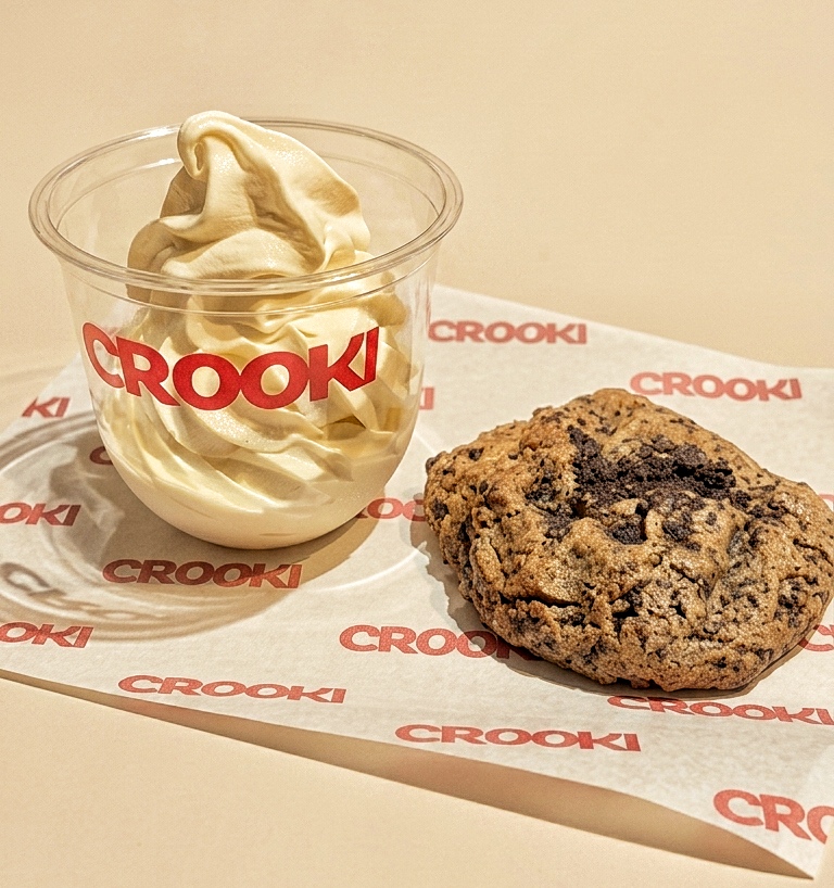 Galleta con helado